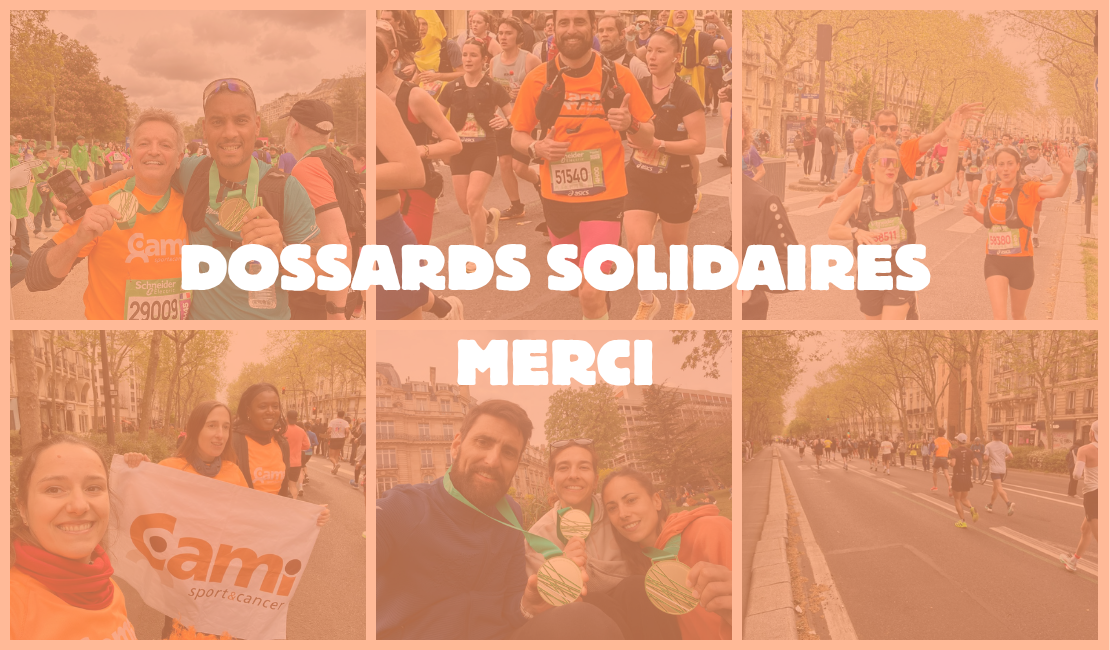 Dossards solidaires 2026 : un formidable élan autour de la CAMI
