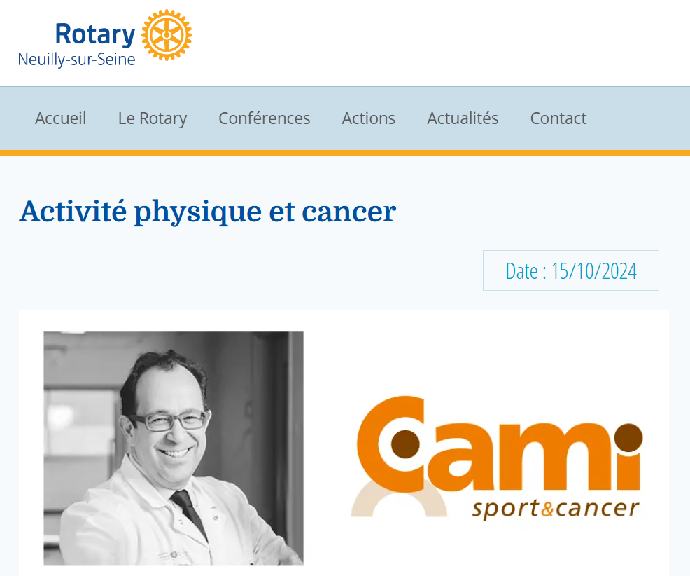 Activité physique et cancer