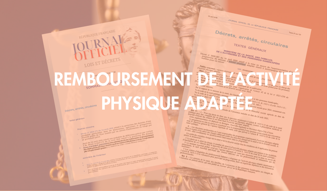 Remboursement de l'activité physique sur ordonnance : Une réforme qui manque de souffle.
