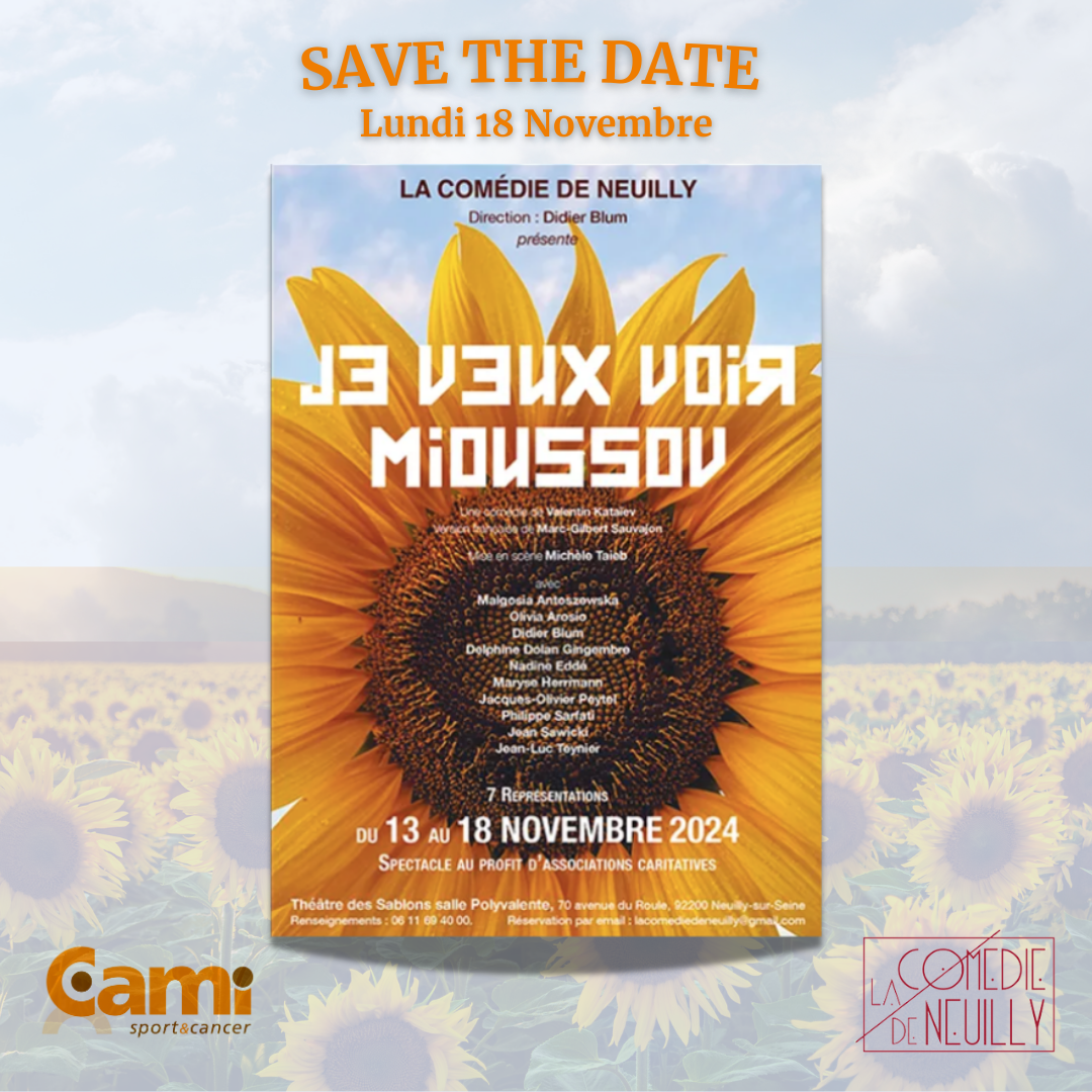 Save the date : nouvelle soirée caritative au Théâtre des Sablons !