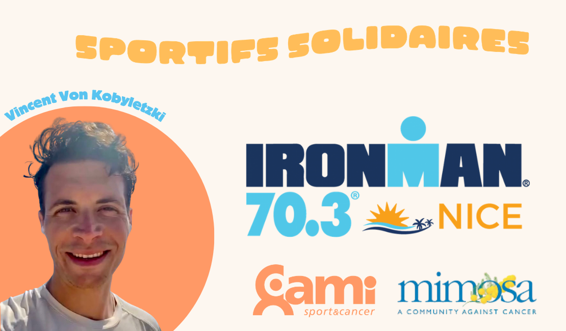 Ironman de Nice 2026 : Le défi solidaire de Vincent pour la CAMI